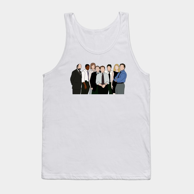 the west wing Tank Top by aluap1006